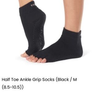 ToeSox half-toe low rise size 5-10
